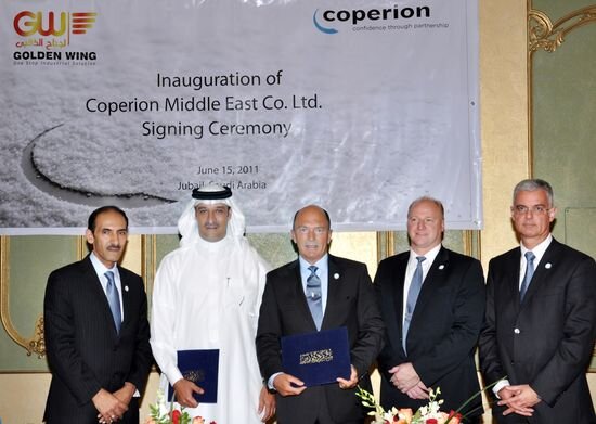 Coperion: news service centre for the Middle East