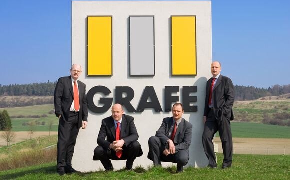 Na zdjęciu bracia Grafe: Clemens, Christian, Michael i Matthias.