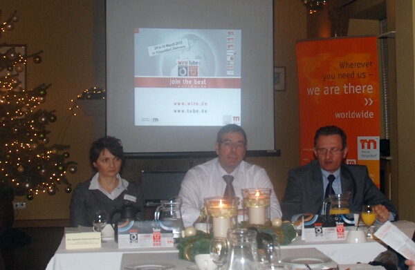Promocja targów Wire/Tube 2012 w Warszawie