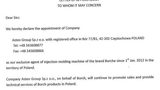 Plastigo wyłącznym przedstawicielem firmy Borch