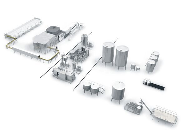 Krones’ twin-flow concept for juices and milk-based mixed drinks