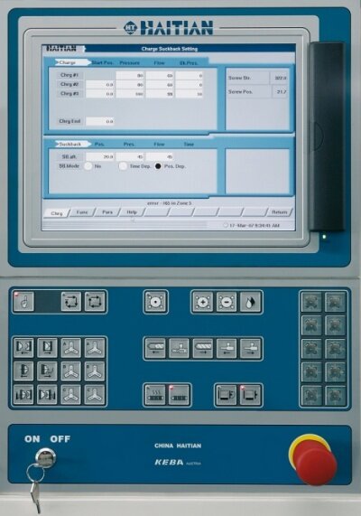 system Keba do wtryskarek Haitian