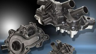 Thermostat housing for VW