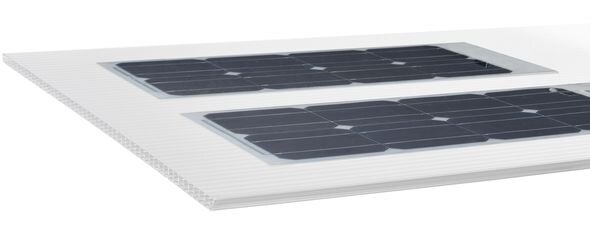 First polycarbonate BIPV Panels 