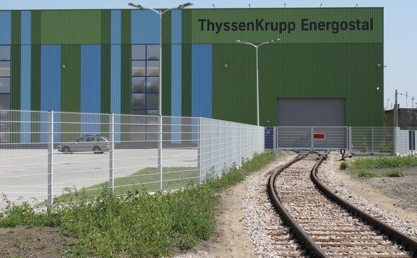 Rozbudowa firmy ThyssenKrupp Energostal