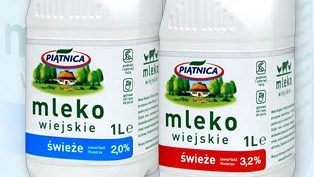 Nowe opakowanie mleka z P