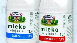 Nowe opakowanie mleka z P