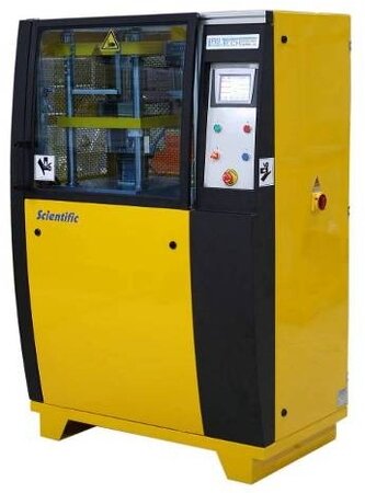 Elektryczna prasa z elektrycznie sterowanymi wkładkami chłodzącymi