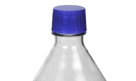 First polycarbonate 3L Fernbach flask