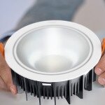 Osram LED downlights with Stanyl TC