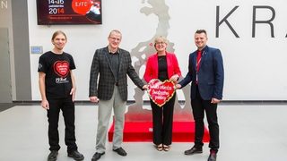 Smok z targów Eurotool za