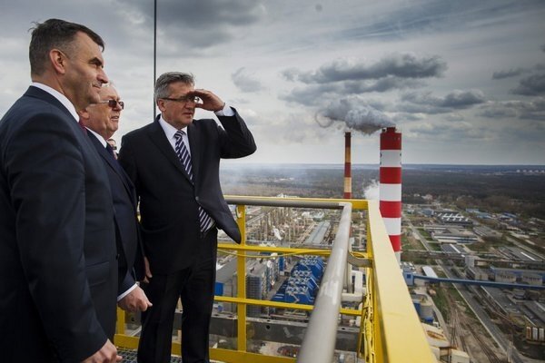 Bronisław Komorowski odwiedził puławskie zakłady Grupy Azoty