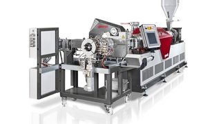 Dryerless PET extrusion w