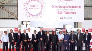 Milacron delivers 10,001s